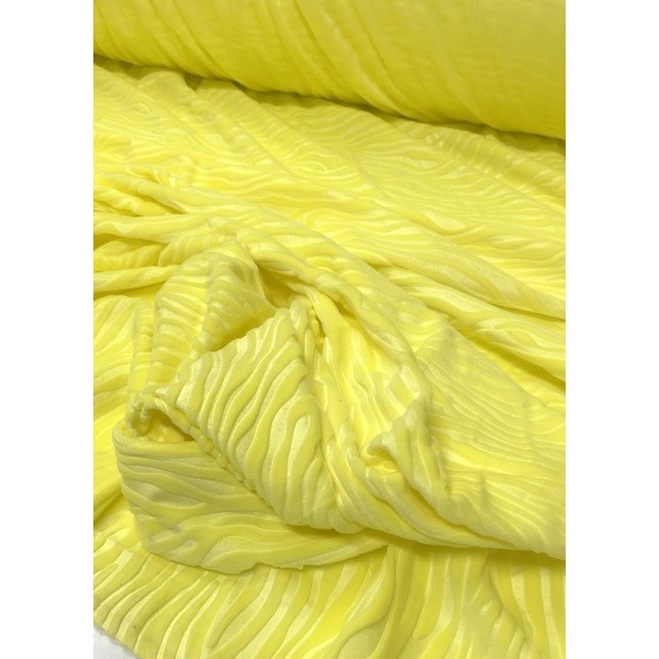 Veliūras soft faktūrinis geltonas citrina